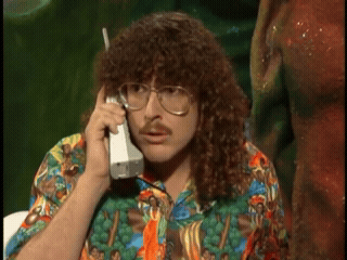 Weird Al Question Mark GIF