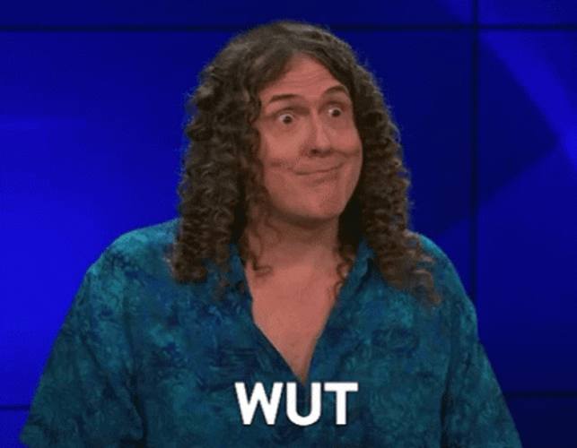 Weird Al Yankovic Wut GIF