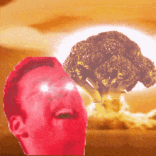 Weird Broccoli Explosion GIF