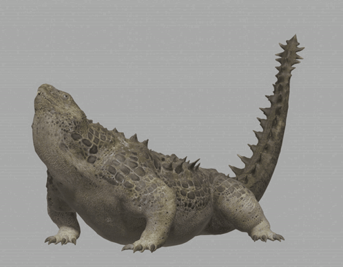 Weird Dancing Lizard Godzilla GIF