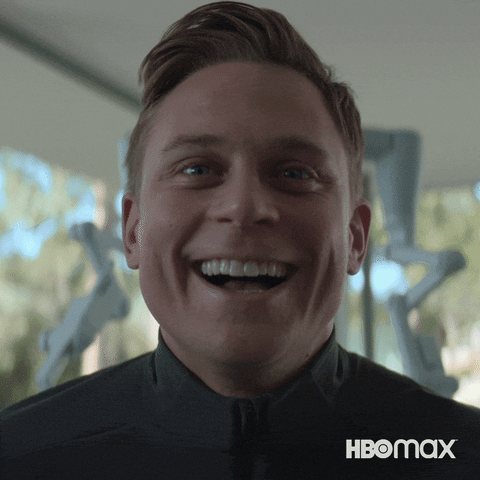 Weird Guy Crazy Laugh Hbo Max GIF