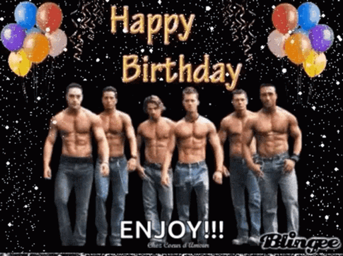 Weird Happy Birthday GIF