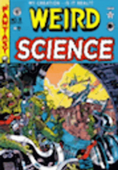 Weird Science Book Animation GIF