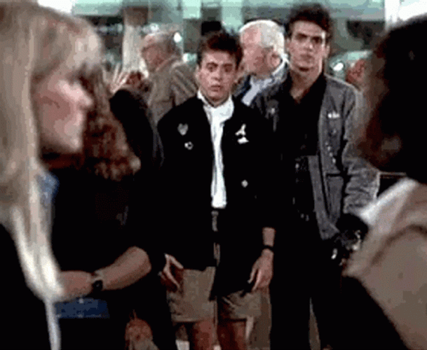 Weird Science Cheering Someone GIF