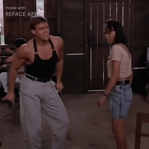 Weird Science Funny Dances GIF