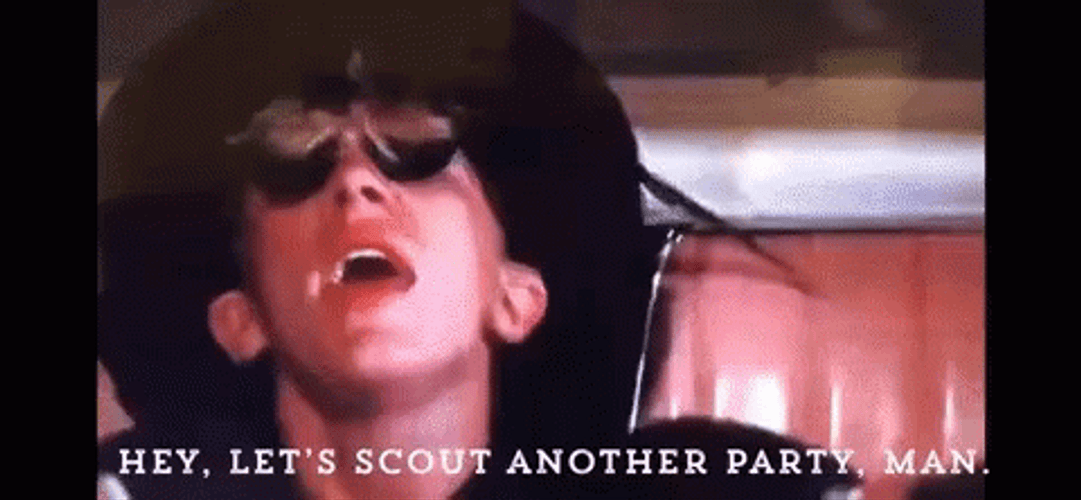 Weird Science Let's Scout Another Party GIF