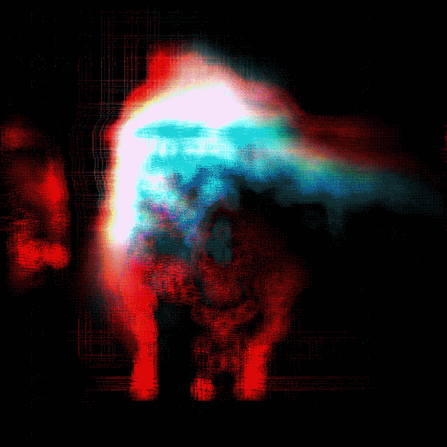 Weirdcore Ghost Trippy Art GIF