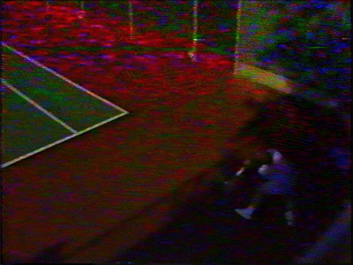 Weirdcore Vhs Glitch Tennis GIF