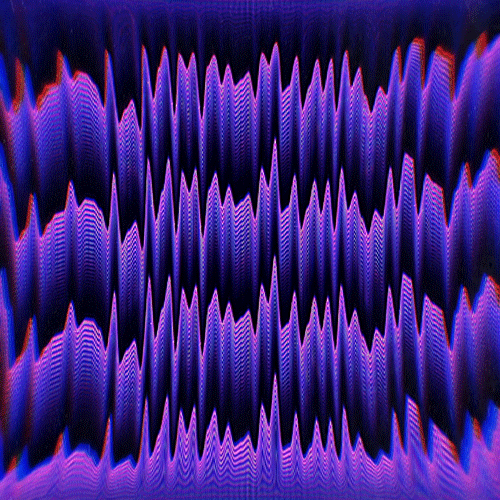 Weirdcore Wave Motion Art GIF