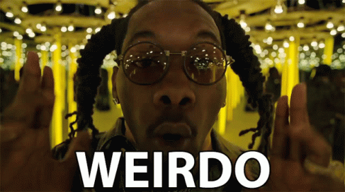 Weirdo Face Of Offset GIF