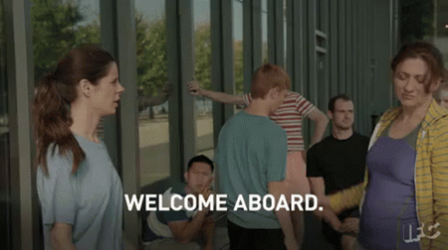Welcome Aboard Family GIF