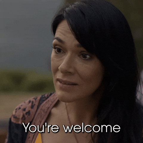 Welcome August Cesca Major You're Welcome GIF