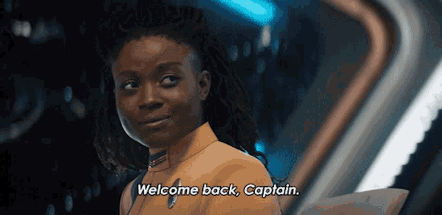Welcome Back Captain Lt Cmdr Joann Owosekun Gif GIF