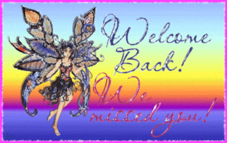 Welcome Back Fairy GIF