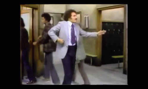 Welcome Back Kotter Dancing Around GIF