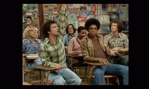 Welcome Back Kotter Friends Happy Dance GIF