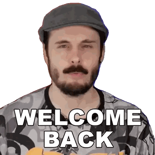 Welcome Back Liam Scott Edwards Sticker
