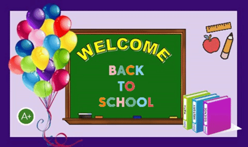 Welcome Back To School GIF