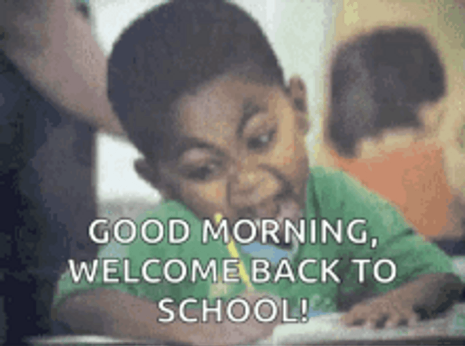 Welcome Back To School Funny GIF
