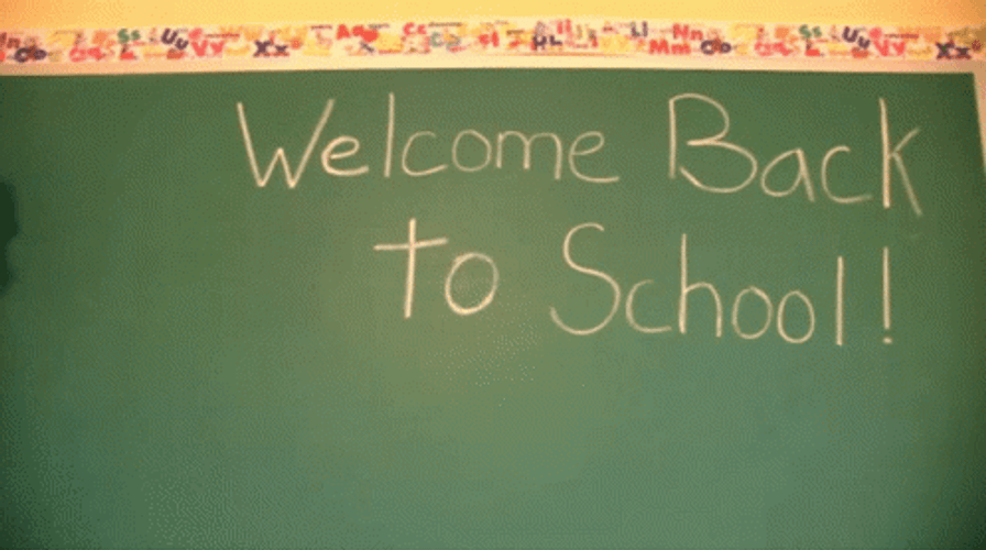Welcome Back To School GIF