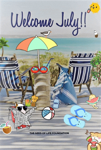 Welcome Hello July The Seed Of Life Foundation GIF