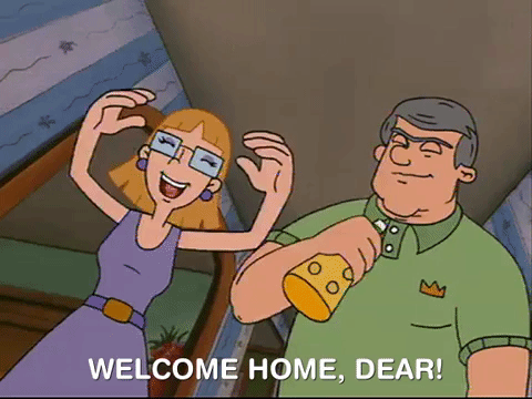 Welcome Home Dear GIF