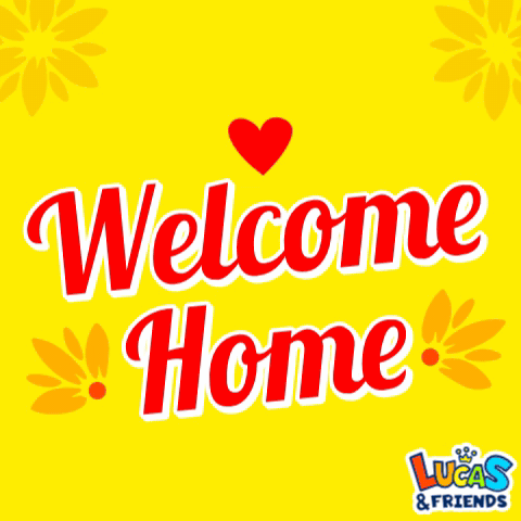 Welcome Home Sign With Heart