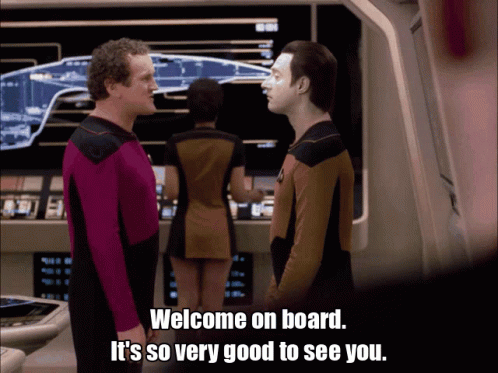 Welcome On Board To The Team Meme GIF