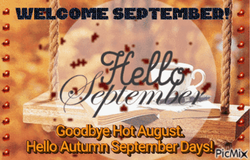 Welcome September With Love GIF
