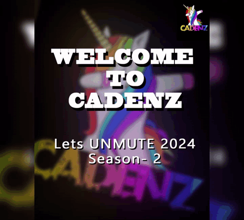 Welcome To Cadenz Lets Unmute 2024 GIF