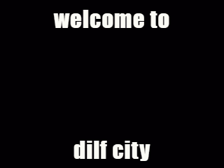 Welcome to Dilf City Man Smoking Cigarette