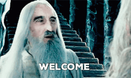 Welcome To Earth Saruman GIF