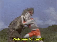 Welcome To Earth Ultraman GIF