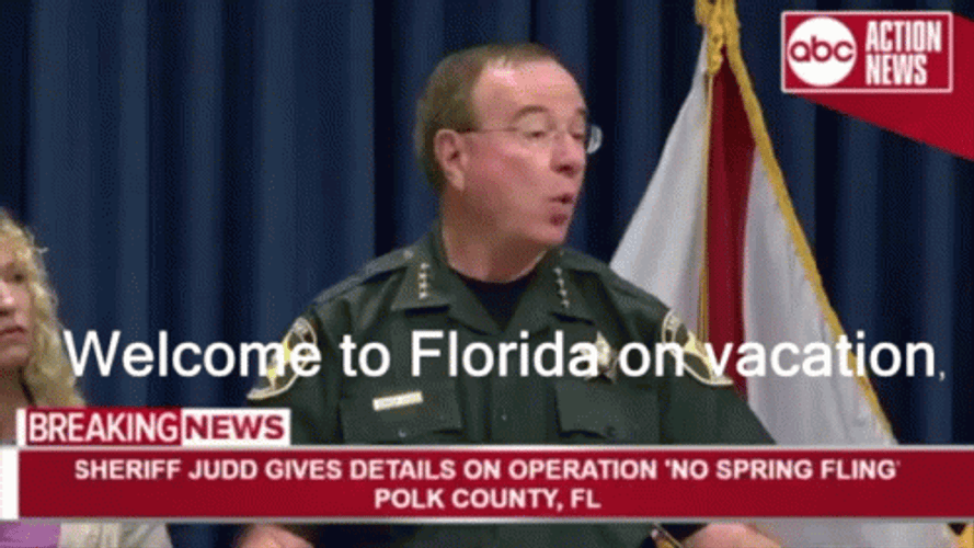 Welcome To Florida On Vacation Probation GIF