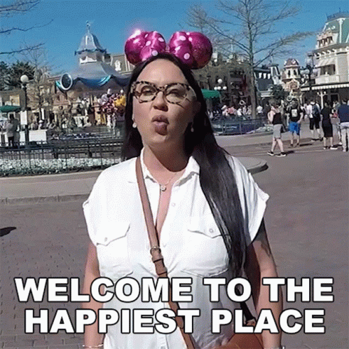 Welcome To Happiest Place On Earth Mariah Milano GIF
