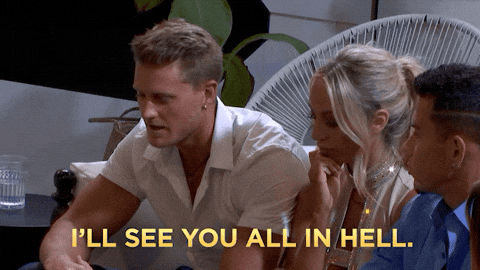 Welcome To Hell Angry Guy Reality Show GIF