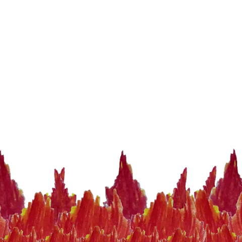 Welcome To Hell Animated Devil Flying Out GIF