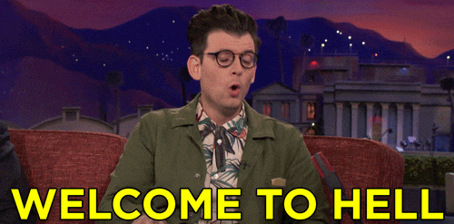 Welcome To Hell Comedian Moshe Kasher GIF