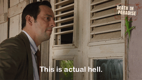 Welcome To Hell Ralf Little Death In Paradise GIF