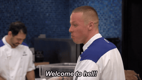 Welcome To Hell Reality Show Hell's Kitchen GIF