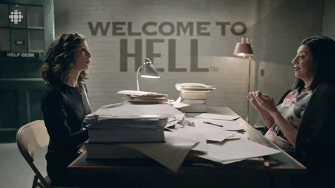 Welcome To Hell Saucy Ladies Face Off GIF
