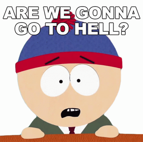 Welcome To Hell Stan Marsh South Park GIF