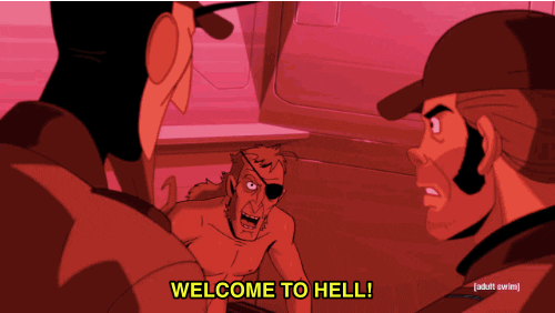 Welcome To Hell Venture Bros Animated Series GIF