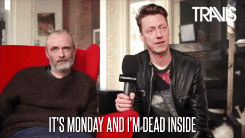 Welcome To Monday Im Dead Inside GIF