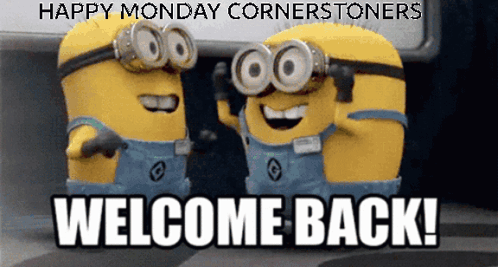 Welcome To Monday Laughing Minions GIF