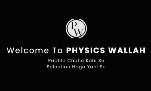 Welcome To Physics Wallah Logo GIF