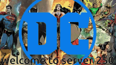 Welcome to Server 250 Sign with Superheroes