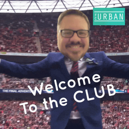 Welcome To The Club Team Meme GIF