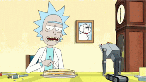 Welcome To The Party Pal Rick Sanchez GIF
