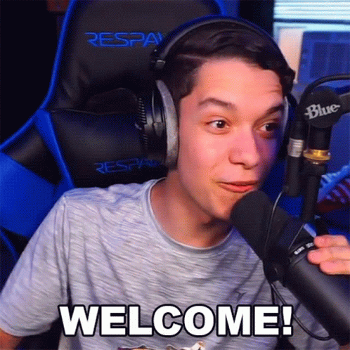 Welcome To The Party Pal Vrax Youtuber GIF